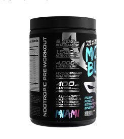 Mother Bucker High-Stimulant Nootropic Pre-Workout - Miami (13.8 Oz. / 20 Servings)